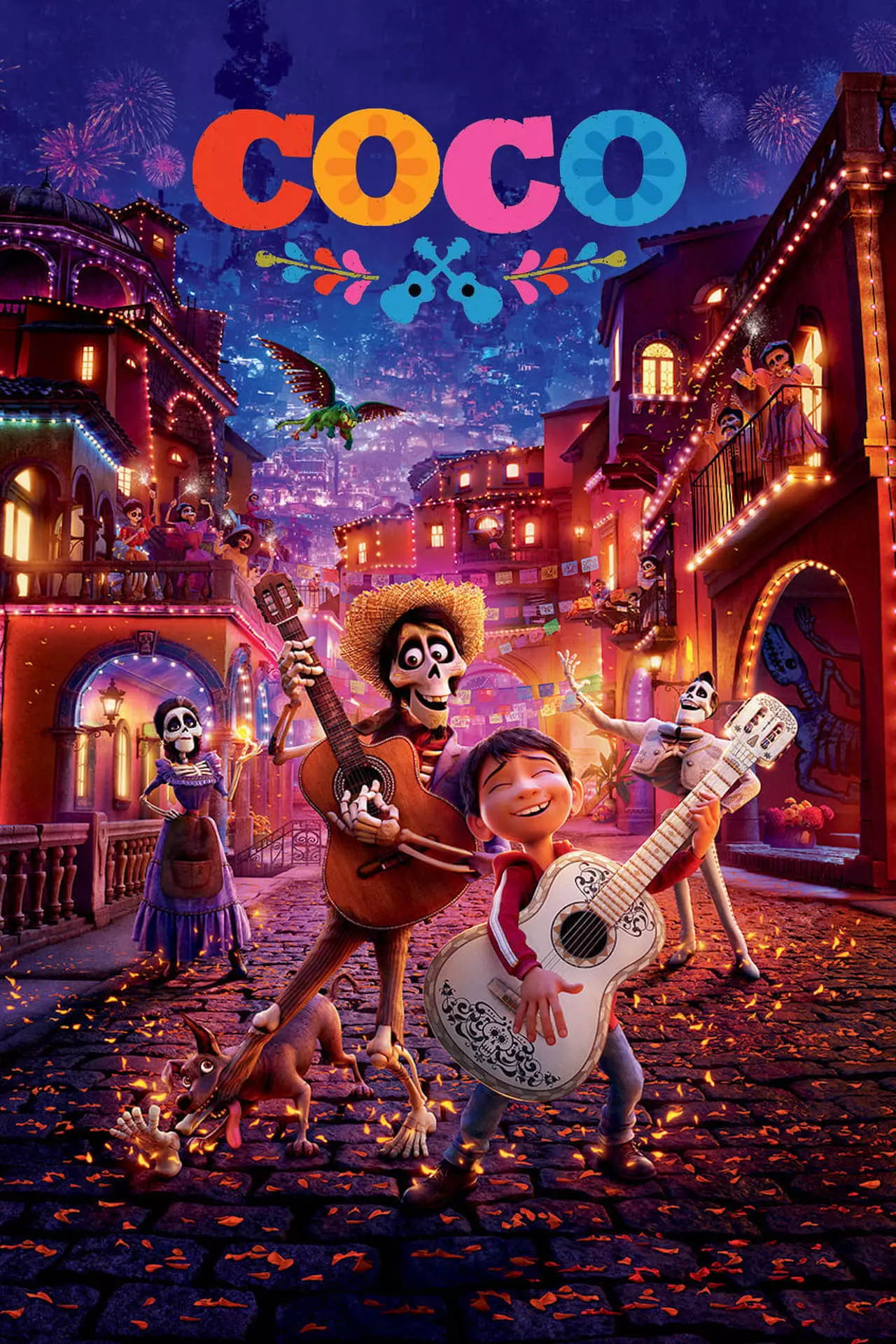 Poster film animasi Coco (2017)