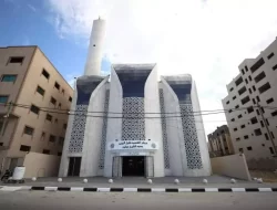 Masyarakat Gaza Palestina Mulai Gunakan Masjid Syeikh Azlin Karya Ridwan Kamil untuk Sholat Tarawih