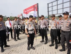 Polres Malang Mengirimkan 3.100 Personel untuk Menjaga Keamanan Pilkades Serentak Tahap 2