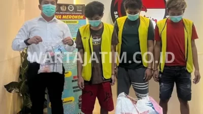 Tiga Sekawan Pengedar Sabu Ditangkap di Lamongan, Ngaku Pesan dari Lapas