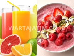 Jus dan Smoothies Bowl Berbeda, Apa Saja Perbedaanya?