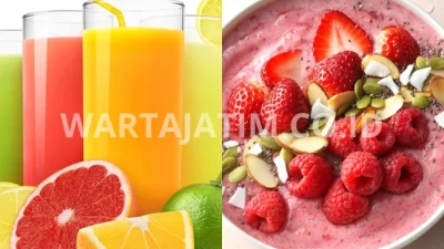 Jus dan Smoothies Bowl Berbeda, Apa Saja Perbedaanya?