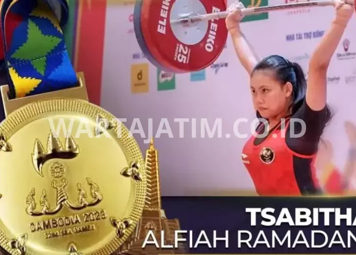 Tsabitha Alfiah Sumbangkan Medali Emas ke-72 untuk Indonesia di SEA Games 2023.