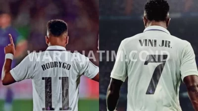 Vinicius Junior dan Rodrygo