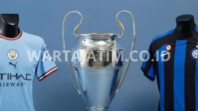 Final pertandingan Liga Champions antara Manchester City dan Inter Milan akan diadakan pada Minggu (11/6) dini hari WIB.