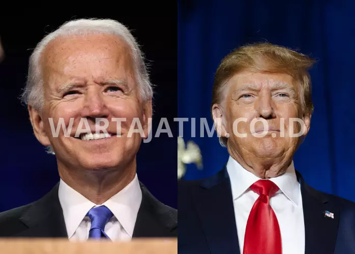 Joe Biden dan Donald Trump bakal calon presiden AS 2024.