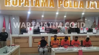 Kasus Perdagangan Orang di Jawa Timur Dibongkar, 5 Tersangka Diamankan