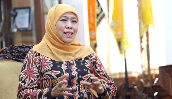 Gubernur Khofifah: Melangkah Bersama Menuju Zero Kemiskinan Ekstrem di Jatim pada 2023.