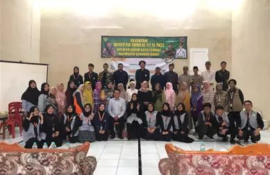 Seminar Pengelolaan Sampah Sebagai Program Kerja KKN 297 UIN SUNAN GUNUNG DJATI