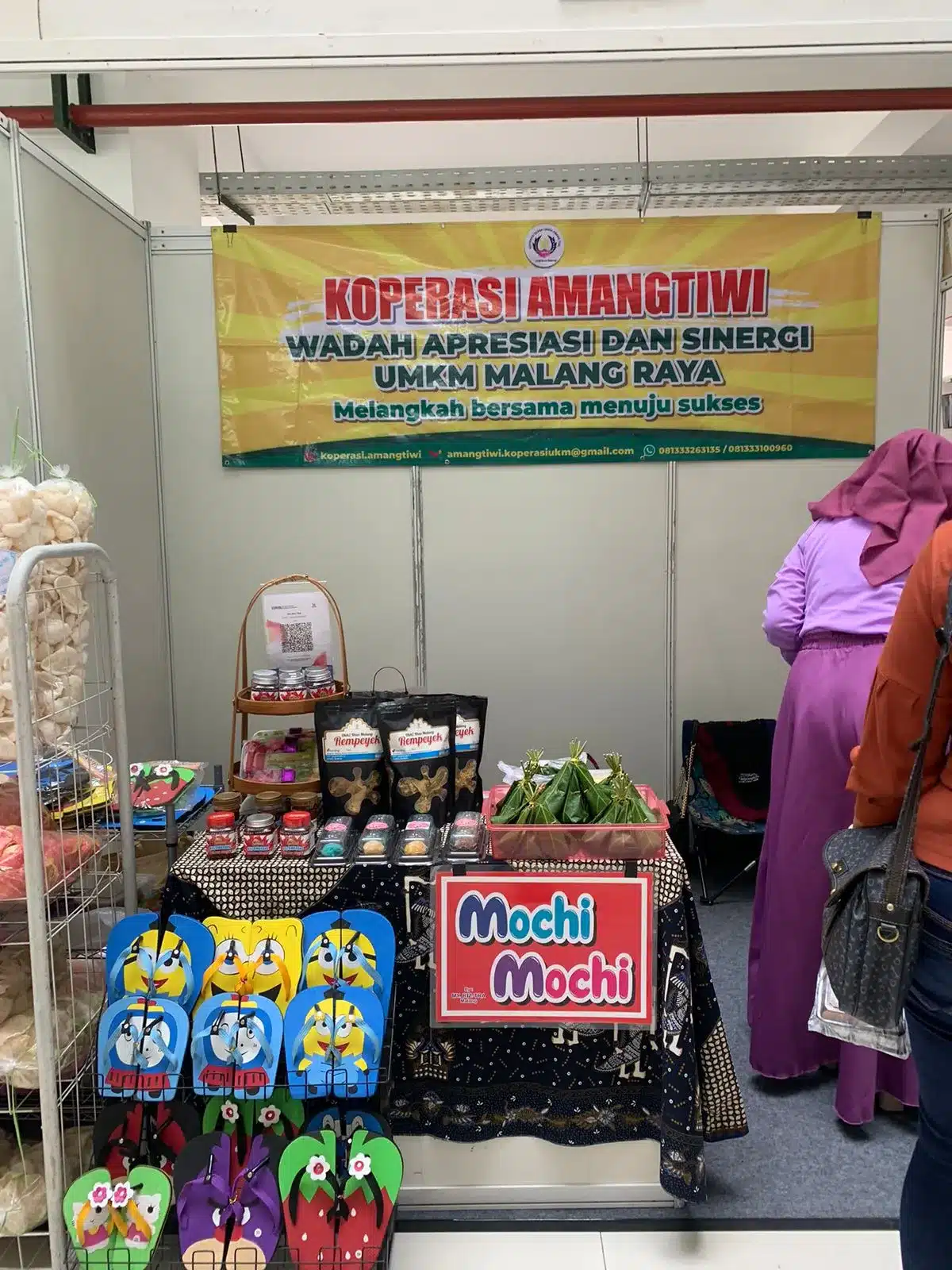 Booth Koperasi Amang Tiwi (doc. wartajatim/adam)