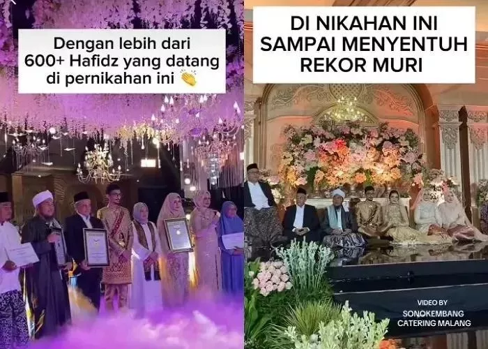 Pernikahan Mewah di Jember Curi Perhatian Dihadiri 7000 Undangan, 600 Hafidz Al Quran, dan Artis Terkenal