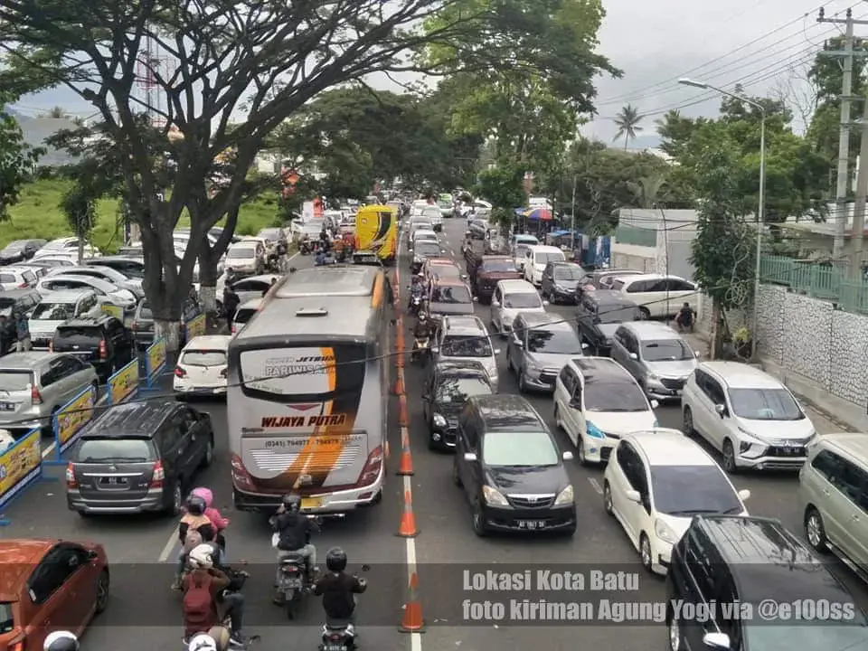 Ini Dia Titik Kemacetan di Kota Batu yang Perlu Diwaspadai