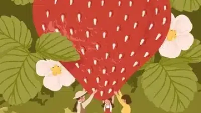 Gambar Ilustrasi Generasi Strawberry