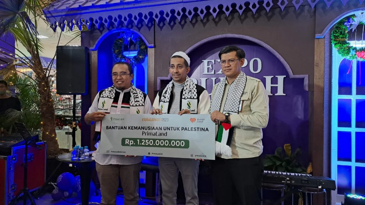 Primaland Berikan Donasi Kemanusiaan Senilai 1.250.000.000 untuk Palestina (dok.Primaland)