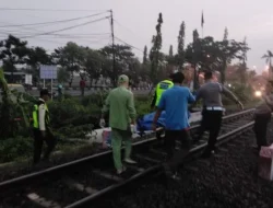 Tertabrak Kereta Api di Lamongan: Wanita Paruh Baya, Meninggal Mengenaskan