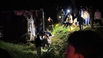 Kecelakaan Rombongan Siswa SMAN 1 Sidoarjo di Tol Ngawi, 2 Jiwa Melayang