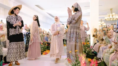 fashion show lebaran 2024 Haidee dan Orlin