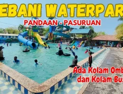 Sebani Water Park, Wisata di Pandaan, Warga Pasuruan Bisa Nikmati Kolam Tsunami