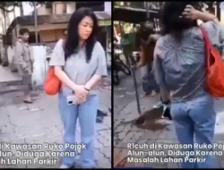 Viral! Kericuhan Bos Toko Buku Siswa Lawan Jukir Malang, Warganet: Jukir Liar Bikin Resah!