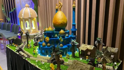 Grand Mercure Malang Mirama Hadirkan Miniatur Masjid Coklat Seberat 80 kg, Meriahkan Bulan Ramadhan dengan Hadiah Menarik