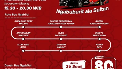 Berbuka Puasa di Malang Menikmati NgabSul Program Ngabuburit ala Sultan!