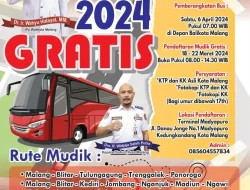 Pemkot Malang Bagikan Tiket Mudik Gratis, Ini Syarat dan Jalur Mudiknya