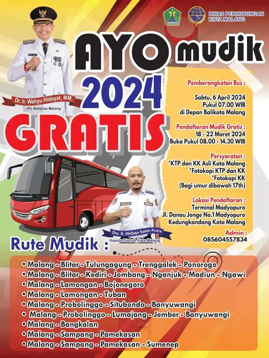 Mudik Gratis Malang