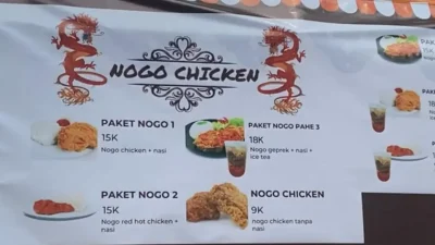 Nogo Chicken: Destinasi Kuliner Baru dengan Berbagai Varian yang Menggugah Selera