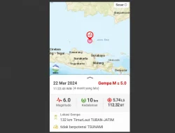 Gempa Tuban Dipicu Aktivitas Sesar Aktif di Laut Jawa, Ini Informasi Gempa Susulannya!