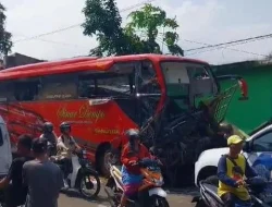 Ini Kronologi Tabrakan Beruntun Bus dan Truk di Singosari yang Tewaskan Satu Korban Jiwa