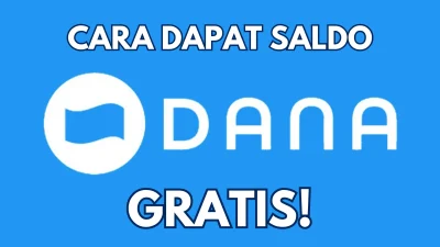 CARA DAPAT SALDO DANA GRATIS!