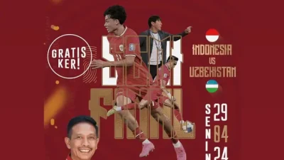 Intip 5 Lokasi Nobar Timnas Gratis di Malang & Batu, Catat Jadwalnya!