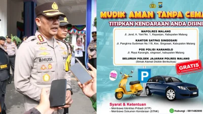 Penitipan Kendaraan Polresta Malang