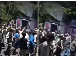 Warga Hakimi Copet yang Ketahuan Beraksi di Acara Balap Liar, Jalan Pajajaran Malang