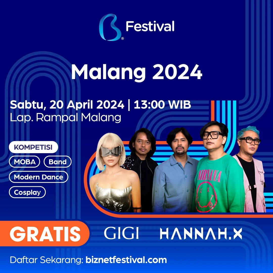 Biznet Festival - Sumber: https://twitter.com/ | Dok Pribadi