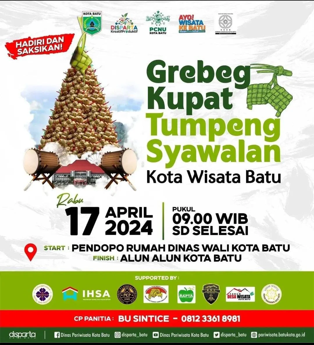 Grebeg Kupat Tumpeng Syawalan - Sumber: twitter.com | Dok Pribadi