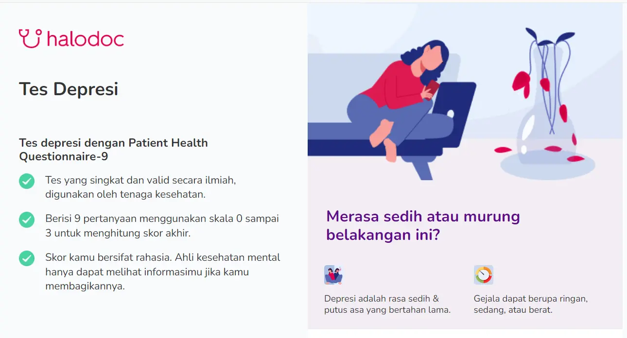 tes kesehatan mental online gratis