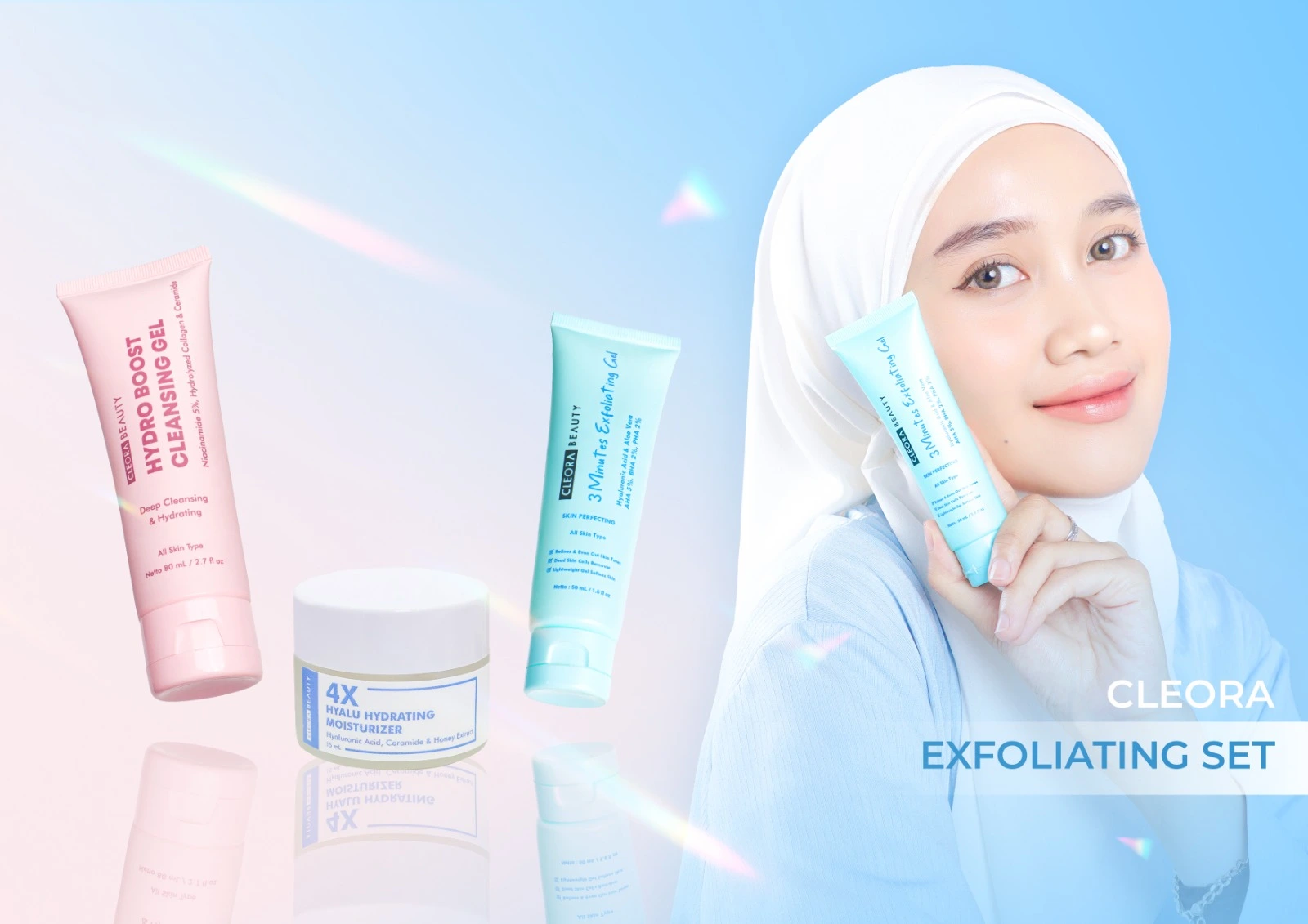 Cleora Beauty, brand kecantikan lokal