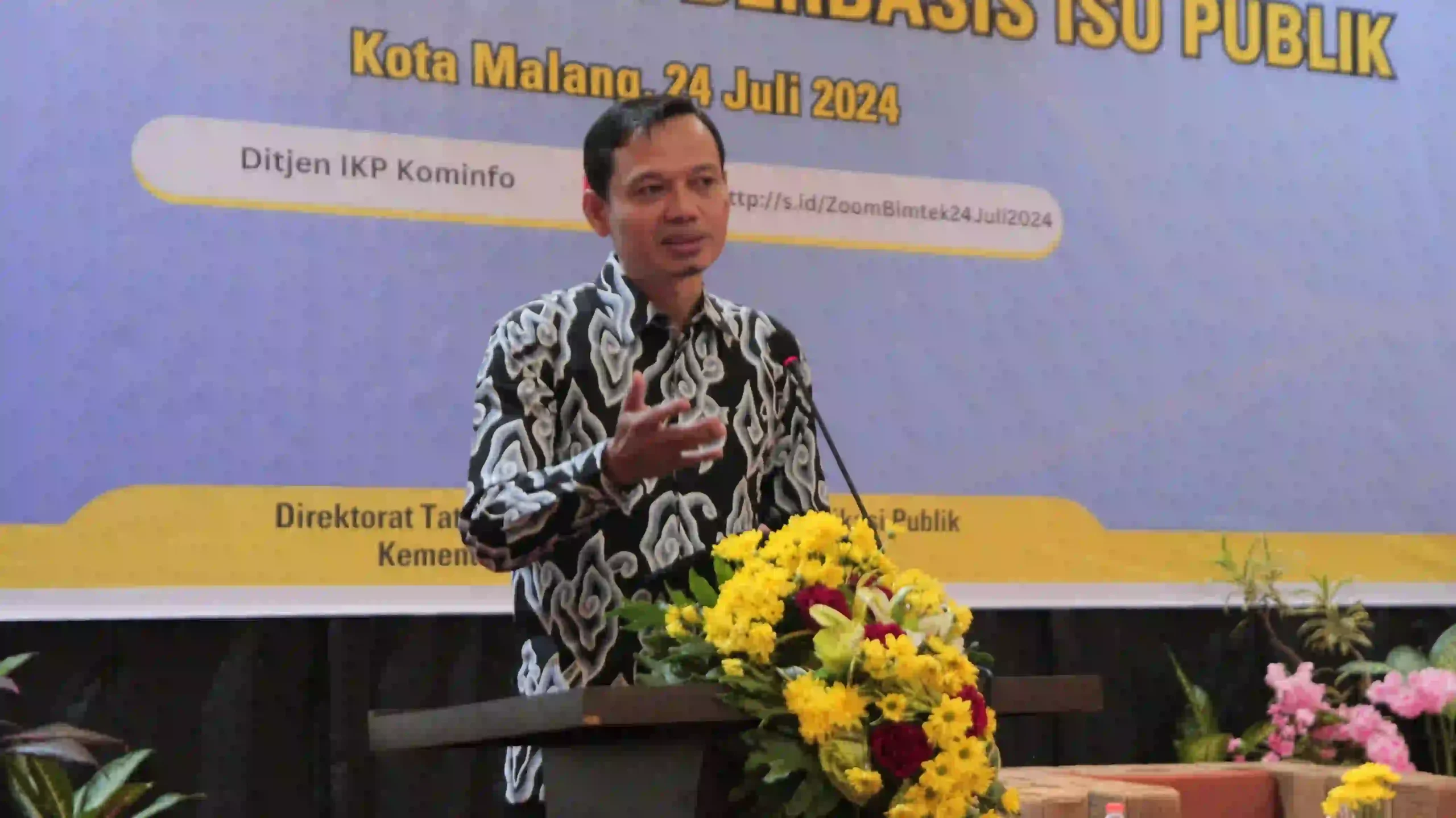 Direktur TKKKP Kominfo Hasyim Gautama (Ditjen IKP Kominfo)