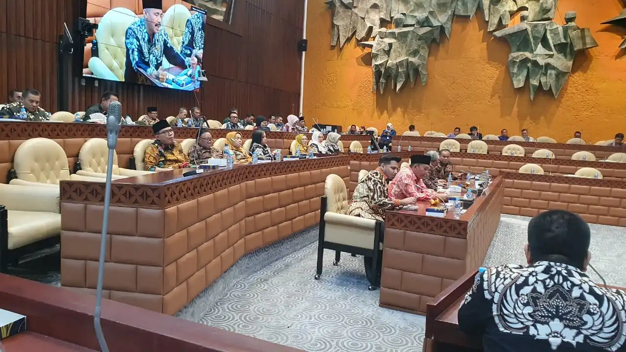 Rakor DPRD kota Malang tgl. 20 Agustus 2024 di gedung nusantara 2