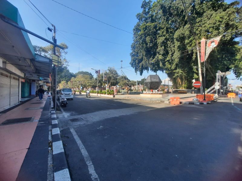 Dishub Kota Blitar Ubah Jalur Kendaraan di Empat Ruas Jalanan Kota.