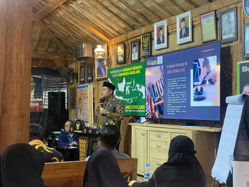 Puguh Wiji Pamungkas, Anggota DPRD Provinsi Jawa Timur, memberikan pernyataan yang kuat tentang pentingnya membangun pemimpin lokal (local heroes). (Dok.Gia/WJ)