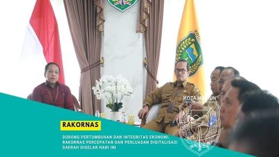 Rakornas Percepatan dan Perluasan Digitalisasi Daerah Tahun 2024 Dihadiri Pj Wali Kota Madiun