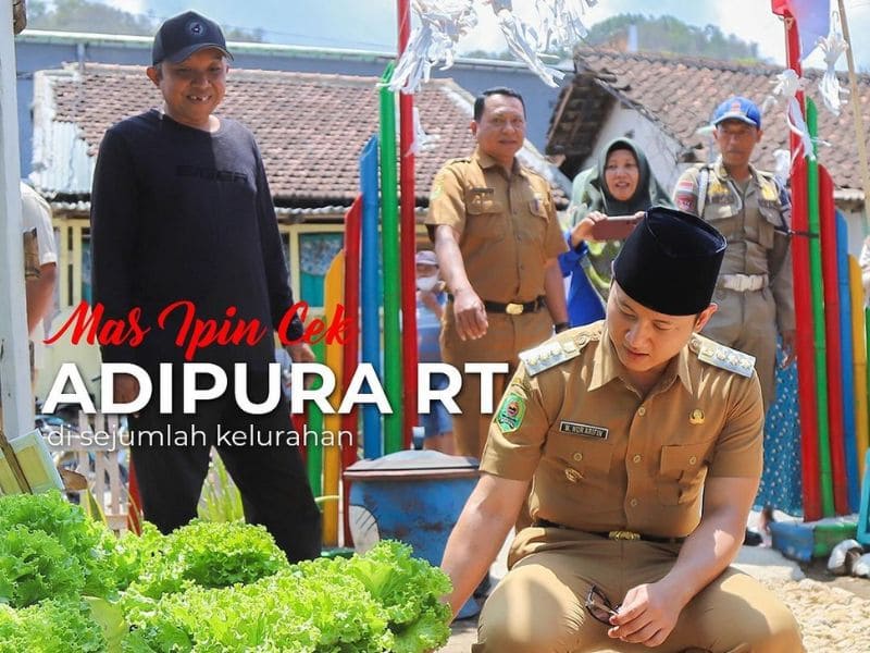 Bupati Trenggalek Cek Adipura RT Sejumlah Kelurahan