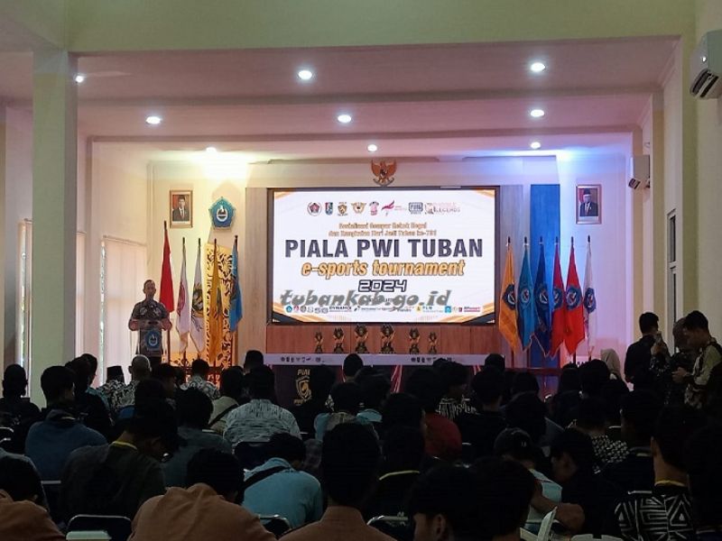 E-Sport Turnamen Piala Pwi 2024 dan Edukasi Rokok Ilegal Tuban