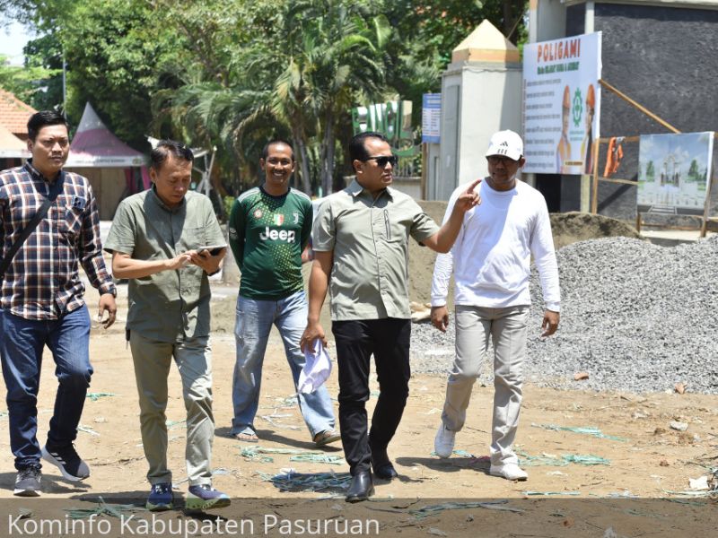 Pj Bupati Nurkholis Impikan Alun-Alun Bangil Kian Cantik