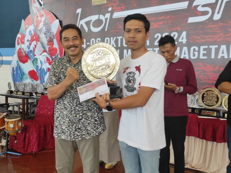 Hadiri Event Koi Show di Magetan, Kabupaten Pati Raih Juara.