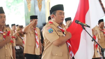 Ketua dan Pengurus Mabicap Lakukan Gerakan Pramuka Jombang