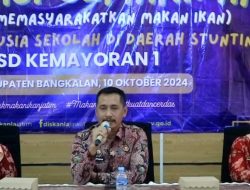 Dinas Perikanan Kenalkan Program Gemar Makan Ikan kepada Siswa di Bangkalan