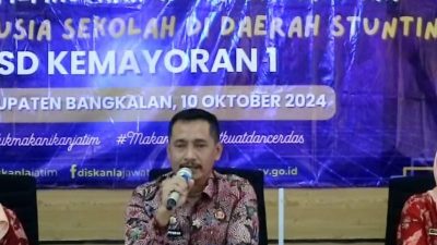 Dinas Perikanan Kenalkan Program Gemar Makan Ikan kepada Siswa di Bangkalan